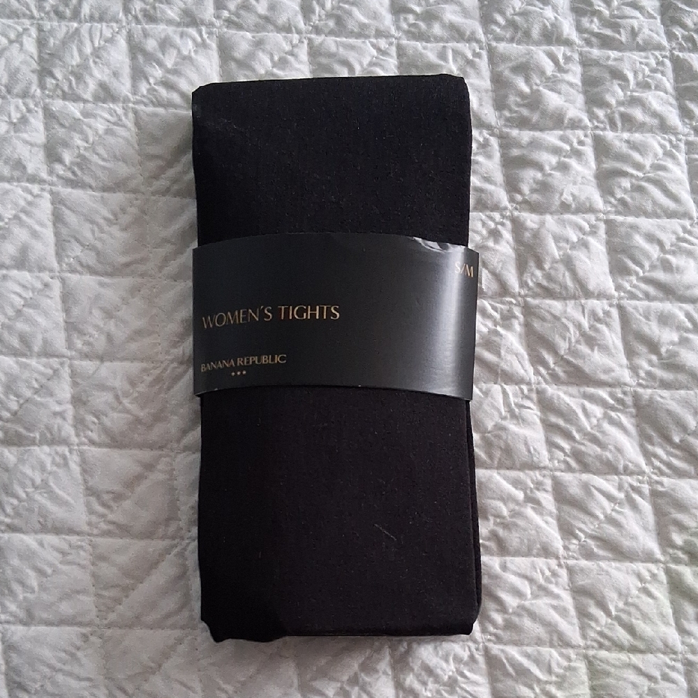Banana Republic Classic Black Women's Tights